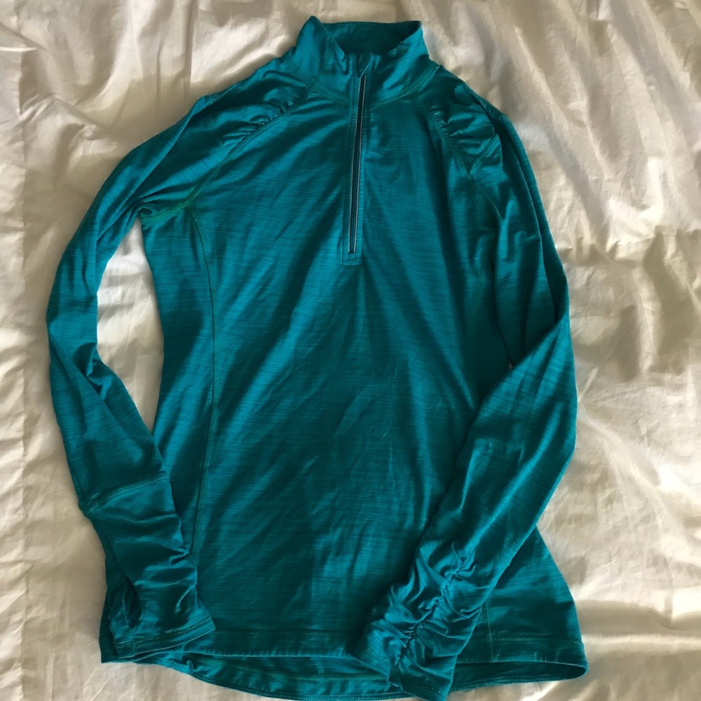 Athletic half zip